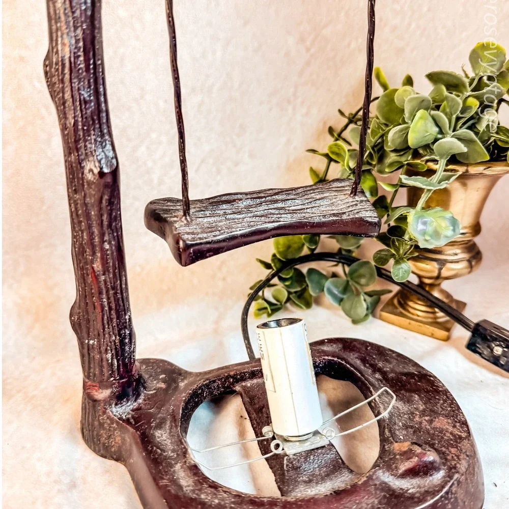 Tree with a Swing Lamp Base